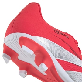 Adidas Predator Club FG/MG ID1326 fotbollsskor röd 3