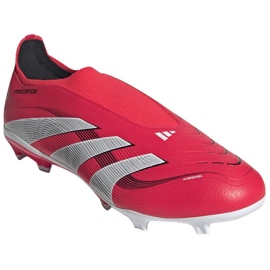 Adidas Predator League LL FG/MG ID3859 fotbollsskor röd 3