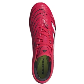 Adidas rovdjur pro mg id3825 fotbollsskor röd 2