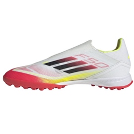 Adidas f50 liga ll tf ie1234 fotbollsskor vit 1