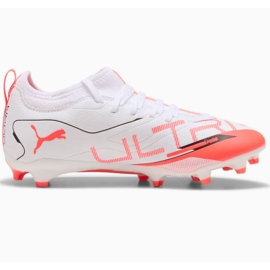 Puma Ultra 5 match FG/MG 108167-01 fotbollsskor vit 1
