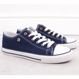 Klassiska sneakers Big Star NN274653 Navy Blue blå 2