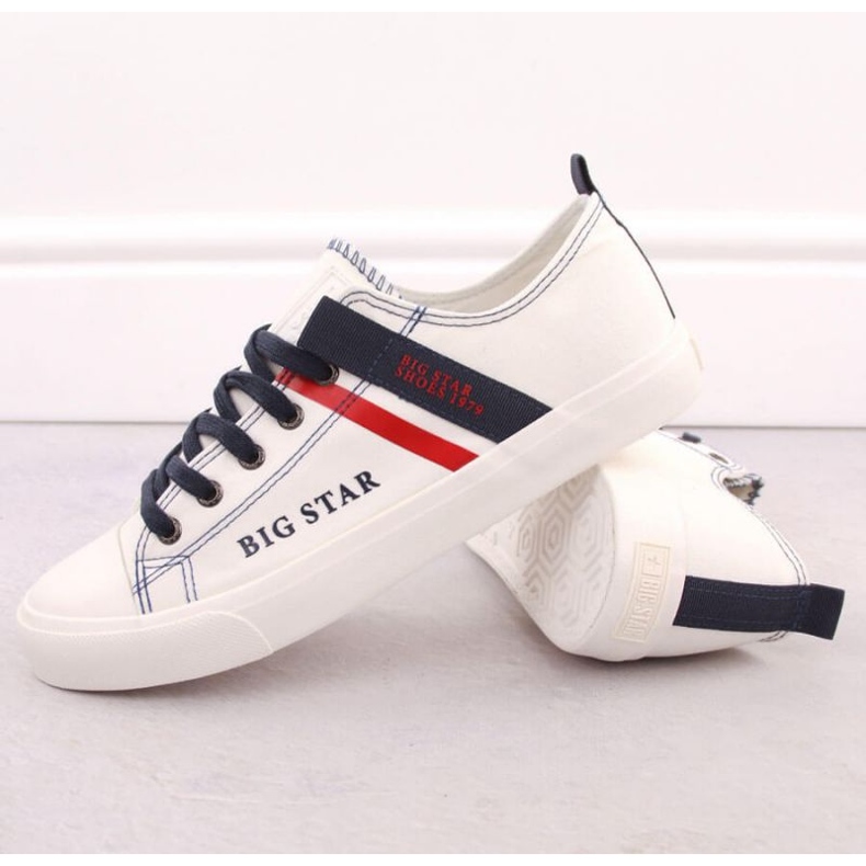 Big Star LL174005 Sneakers White vit 2