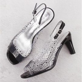 Potocki W WS43317 WOL284A sandaler med hög klack svart 2