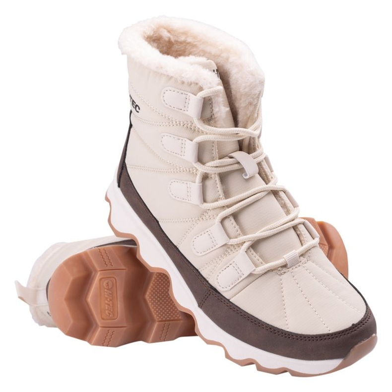 Hi-tec snöstövlar isolerade beige 1