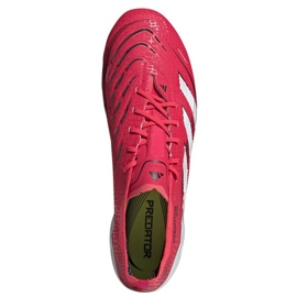 Adidas Predator Elite SG ID3853 fotbollsskor röd 1