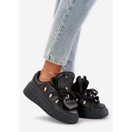 Sneakers för kvinnor, svart 1