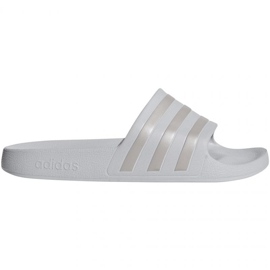 Adidas Adilette Aqua F35531 tofflor grå 1