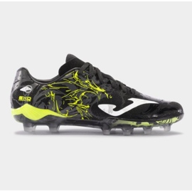 Joma Supercopa 2401 Black Lemon Fluor Company Ground svart 1