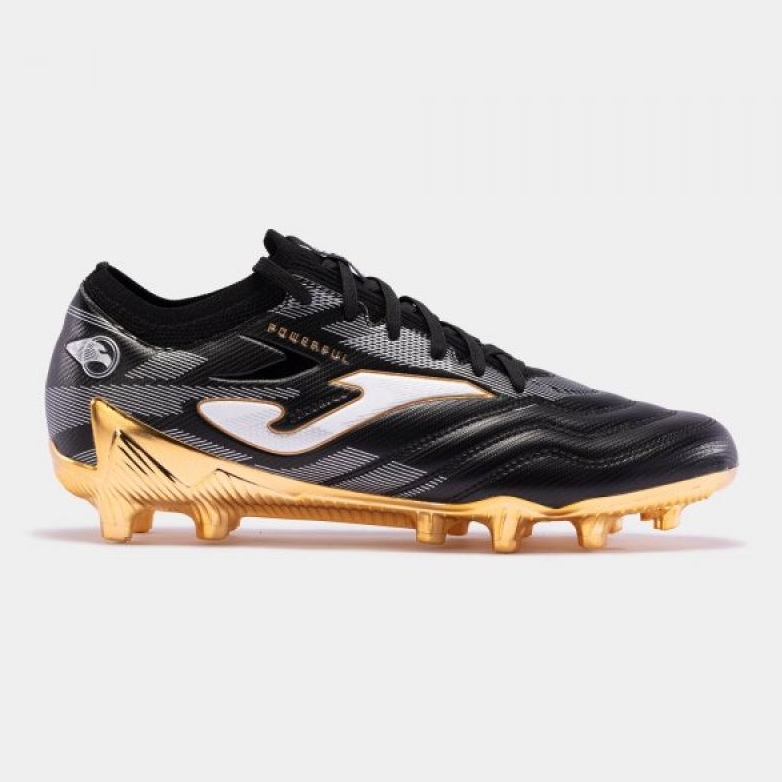 Joma Powerful Cup 2401 Black Gold Business Ground svart 1