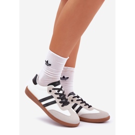 Låga vita och vita kvinnors sneakers sneakers 1