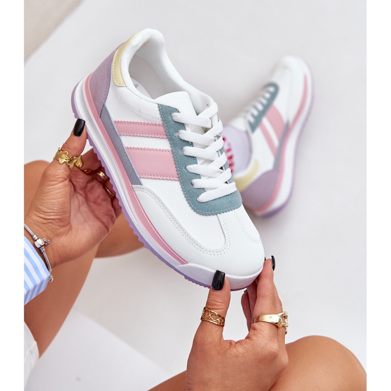 Sneakers sneakers sportskor multikolor vit 2