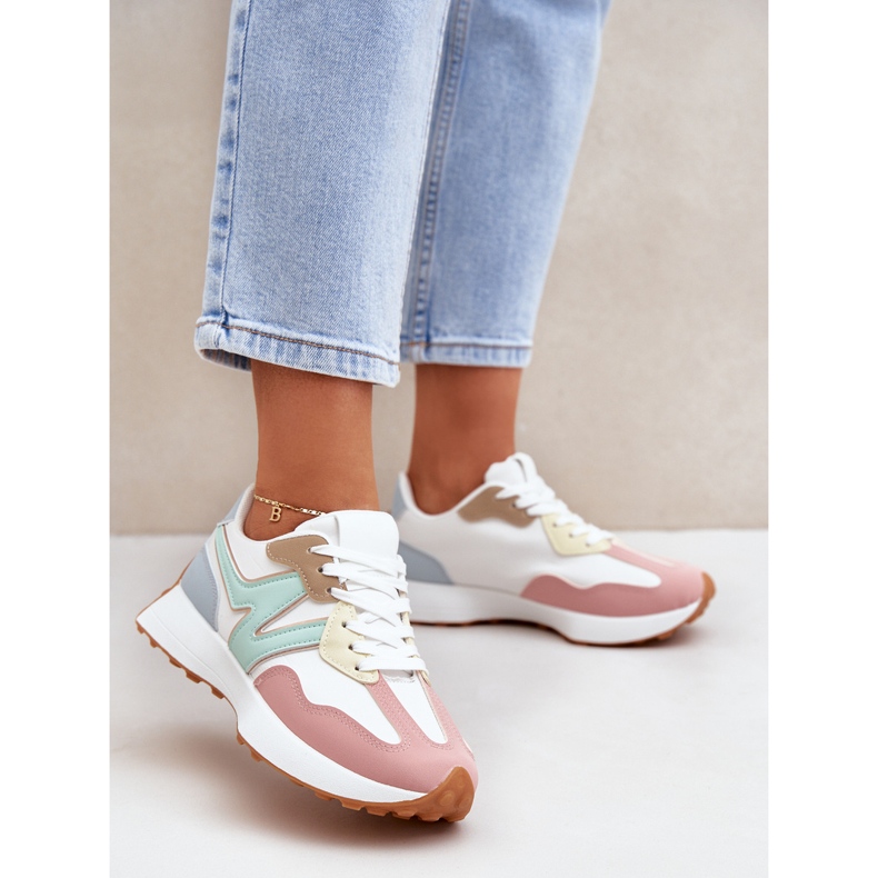 Sneakers sneakers sportskor multikolor rosa 2