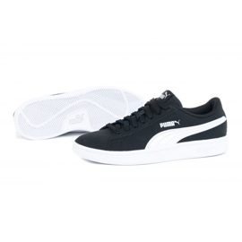 Puma Smash V2 Buck Jr. 365182 34 svart 1