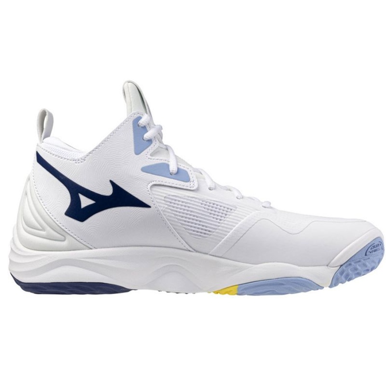 Mizuno Wave Momentum 3 mitten av V1GA231797 Vita skor 1