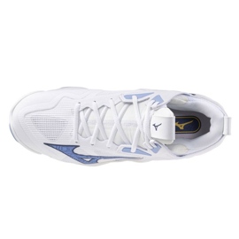 Mizuno Wave Momentum 3 mitten av V1GA231797 Vita skor 2