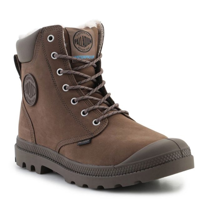 Palladium Pampa Sport Cuff Wps skor 72992-222-M brun 2