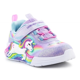 Skechers S-Lights Girl's Unicorn Chaser skor 302298N-LVMT purpur 2