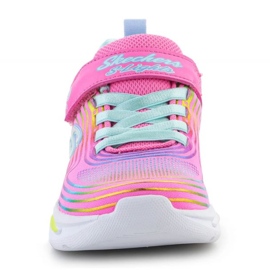 Skechers S-Lights Wavy Beams skor 302338L-PKMT rosa 7