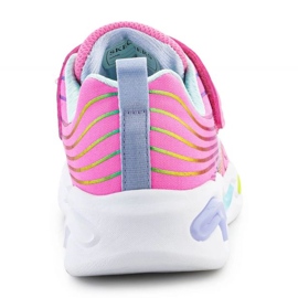 Skechers S-Lights Wavy Beams skor 302338L-PKMT rosa 9