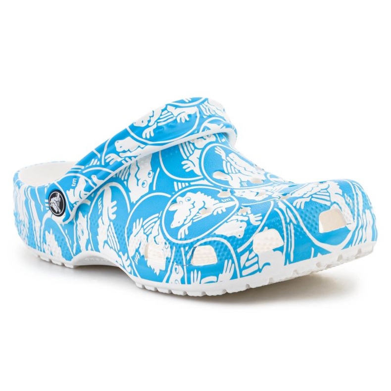 Crocs Classic Duke Print Clog 210003-4OX blå 2