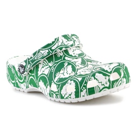 Crocs Classic Duke Print Clog 210003-3WH grön 2