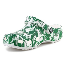 Crocs Classic Duke Print Clog 210003-3WH grön 4