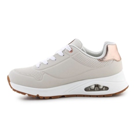 Skechers Uno Gen1 Shimmer Away Sportskor 310545L-NAT beige 8