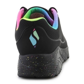 Skechers Uno Lite Rainbow Speckle skor 310456L-BKMT svart 10