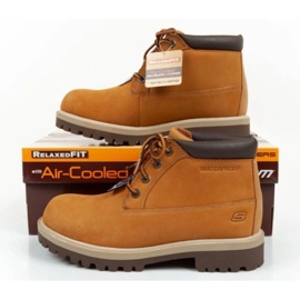 Skechers skor 205274/WTN brun 10
