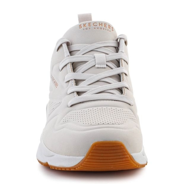 Skechers Tres-Air Uno Mazing Shoes 177390 Offwt Beige 2