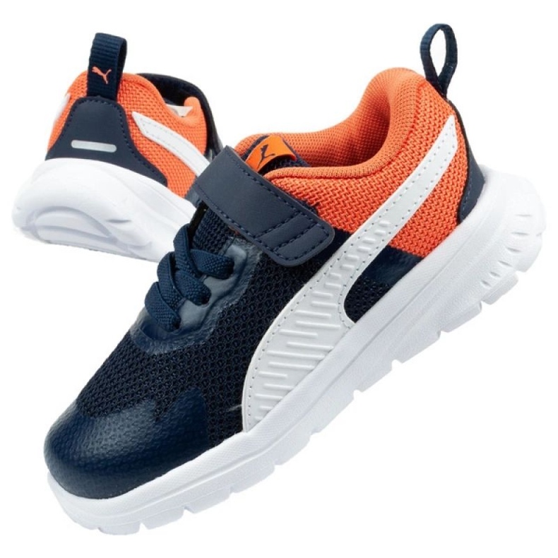 Puma Evolve Run Jr 386240 02 skor blå 1