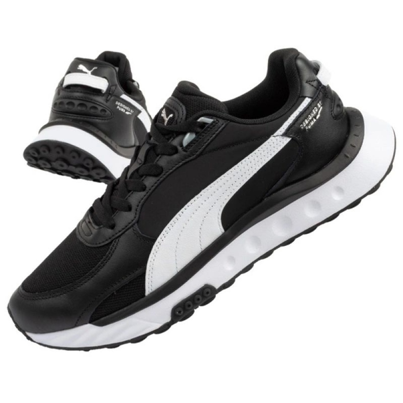 Puma Wild Rider Route skor 381597 05 svart 1