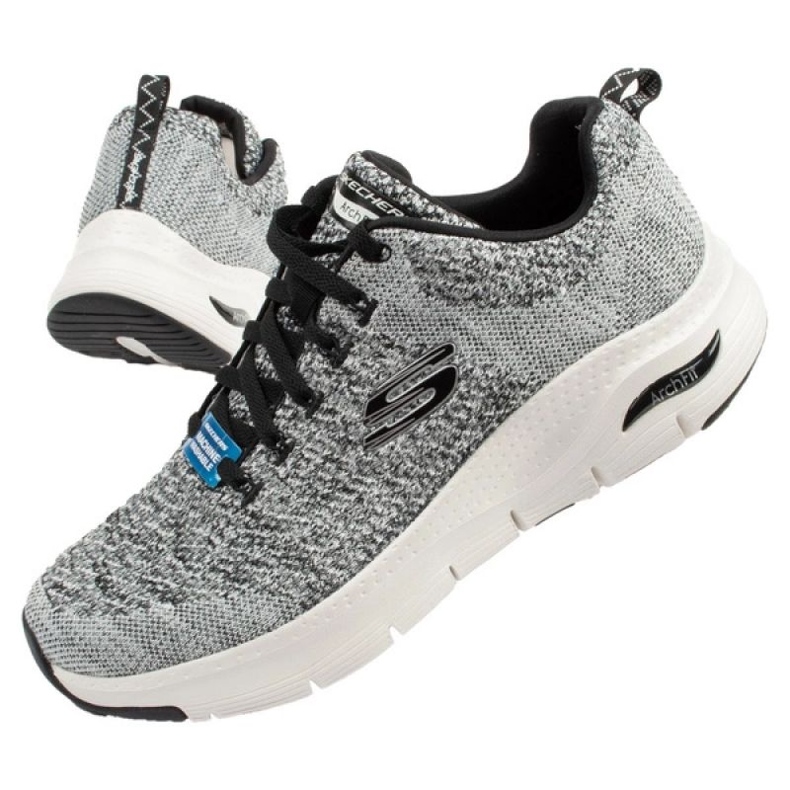 Skechers Arch Fit 232041/WBK skor grå 1