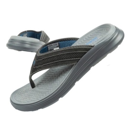 Skechers Sargo M 204383 Röding flipflops grå 2