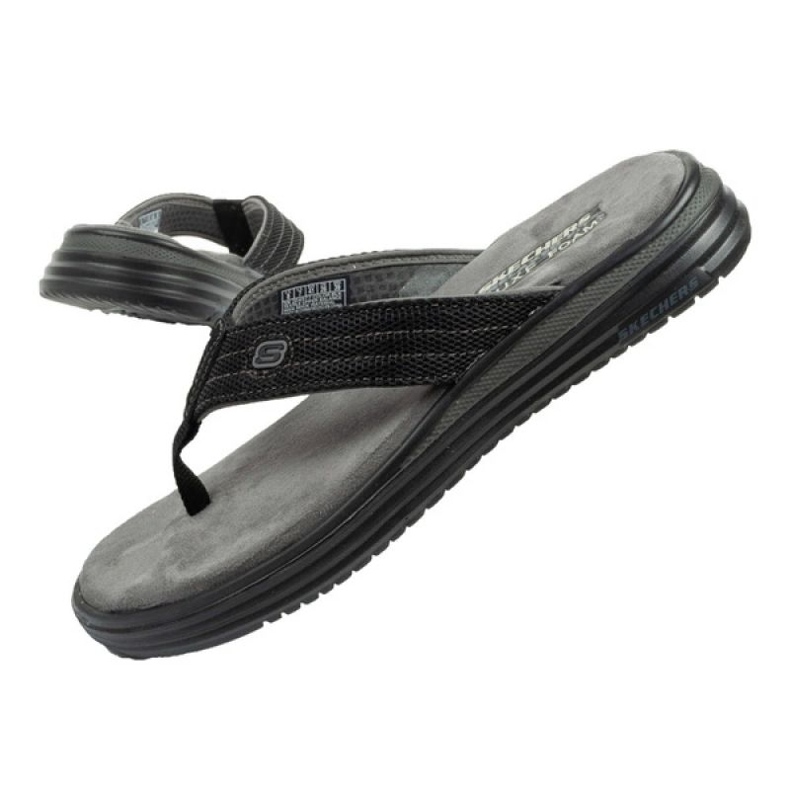 Skechers Proven M flipflops 204577 Blk svart 2