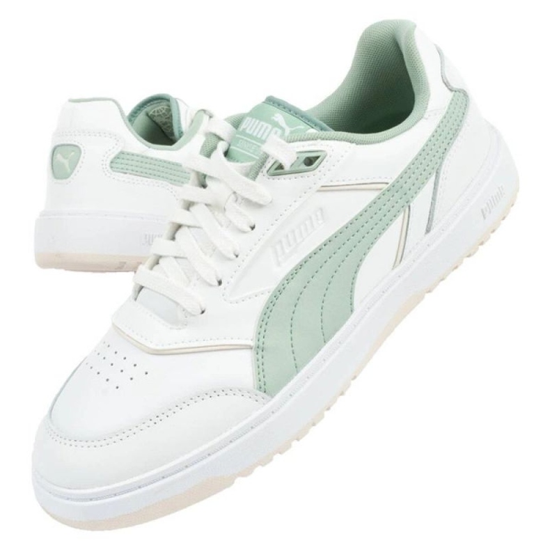Puma Doublecourt U-skor 393284 06 vit 2