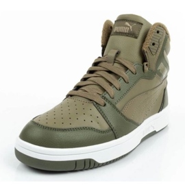 Puma Rebound V6 sportskor 394685 02 grön 3