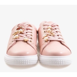 Bruna sandaler med kardborreband på platt sula 1