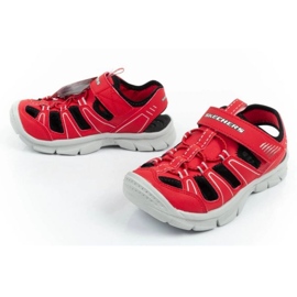 Skechers Relix 406520L/RDBK sandaler röd 7