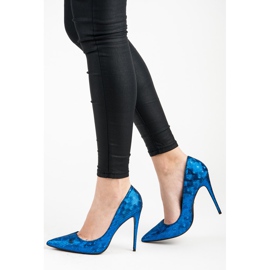 Vices Pins med ormtryck blå 1