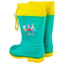 Coqui Perletti Peppa Pig Wellington stövlar 98331 grön 4