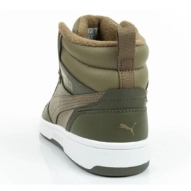 Puma Rebound V6 sportskor 394685 02 grön 5