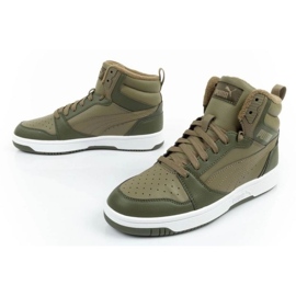 Puma Rebound V6 sportskor 394685 02 grön 8