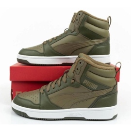 Puma Rebound V6 sportskor 394685 02 grön 10