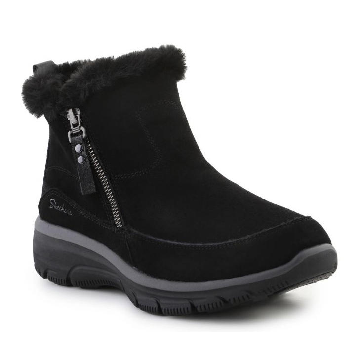 Skechers lättsamma coola zip -skor! 167862-BLK svart 1