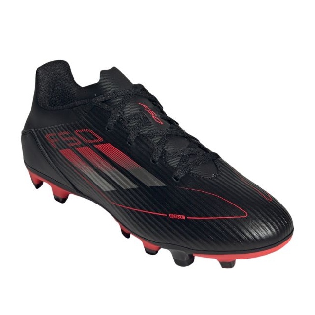 Adidas f50 klubb fg/mg ie1246 fotbollsskor svart 1