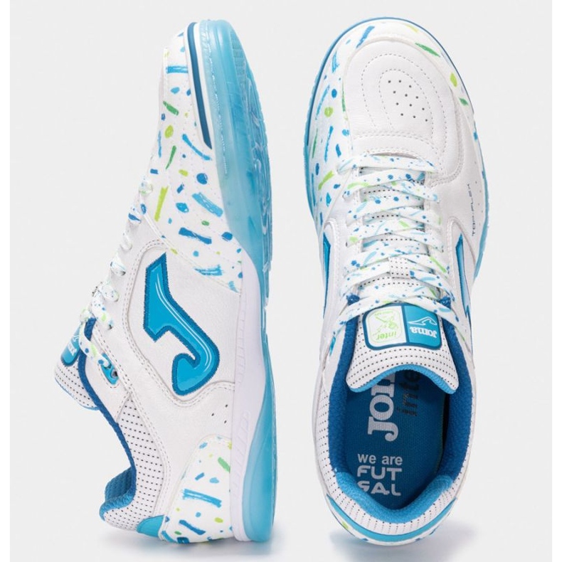 Joma Top Flex 2482 i TopW2482in Biele -skor vit 1