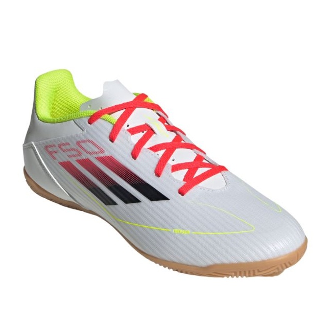 Adidas f50 klubb i IE1222 vita fotbollsskor 1