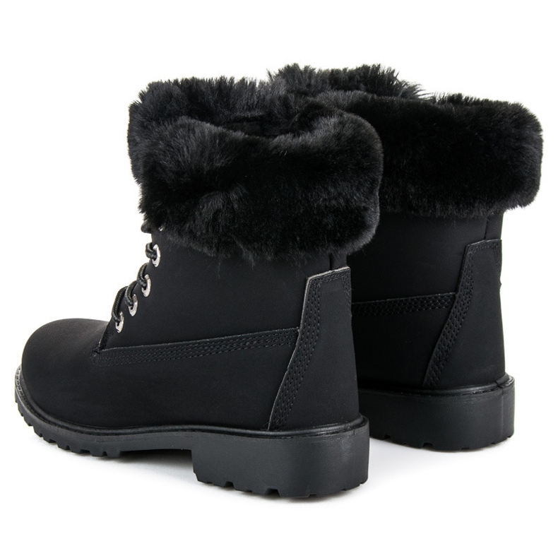 Queen Vivi Svarta fällare med päls 1